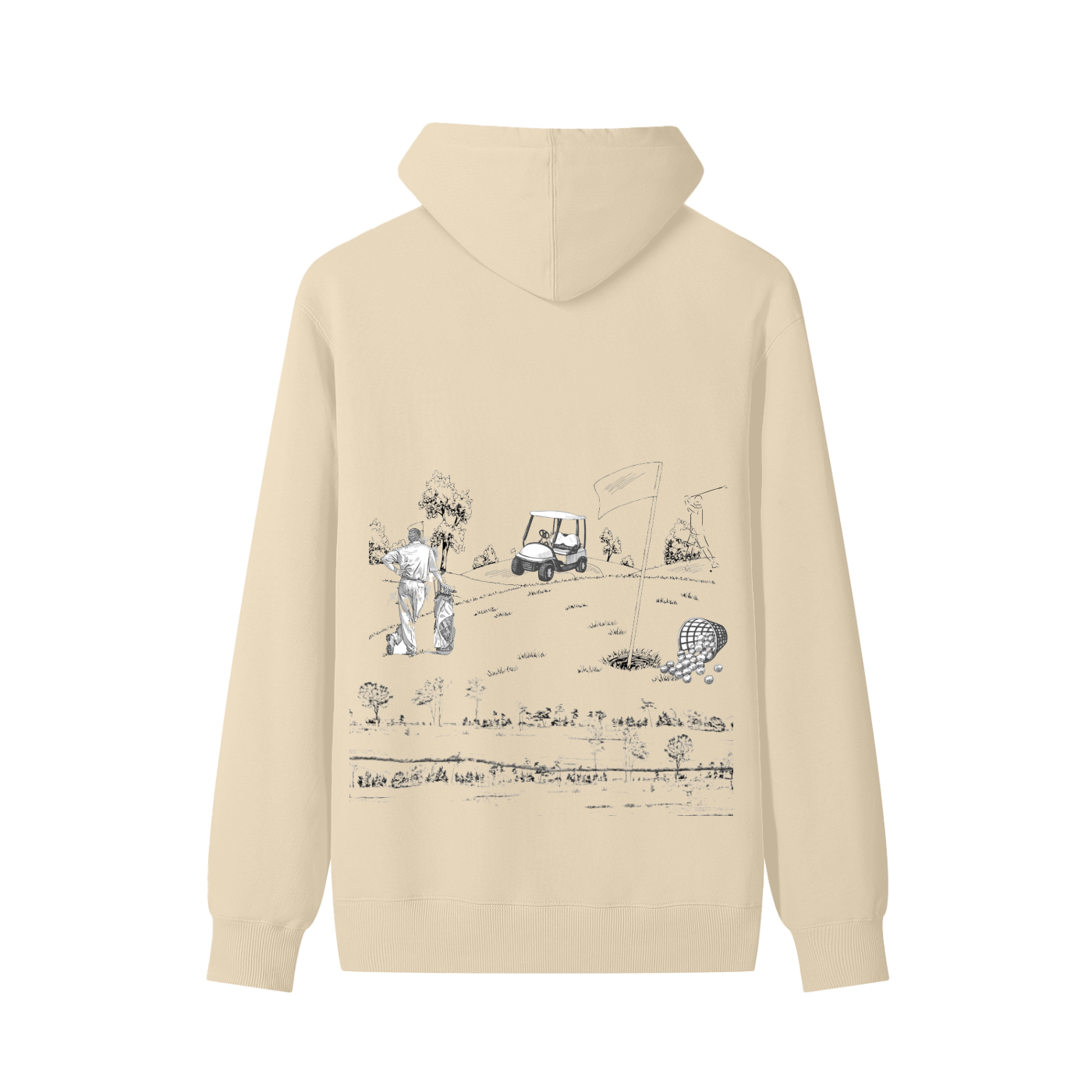 Outline Swing Hoodie