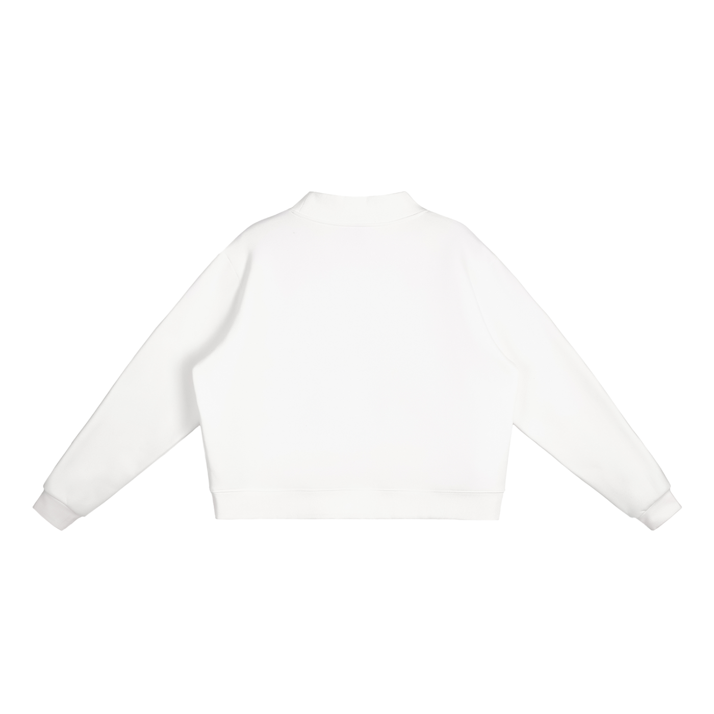 Essential Crew Mock-Neck Sweatshirt