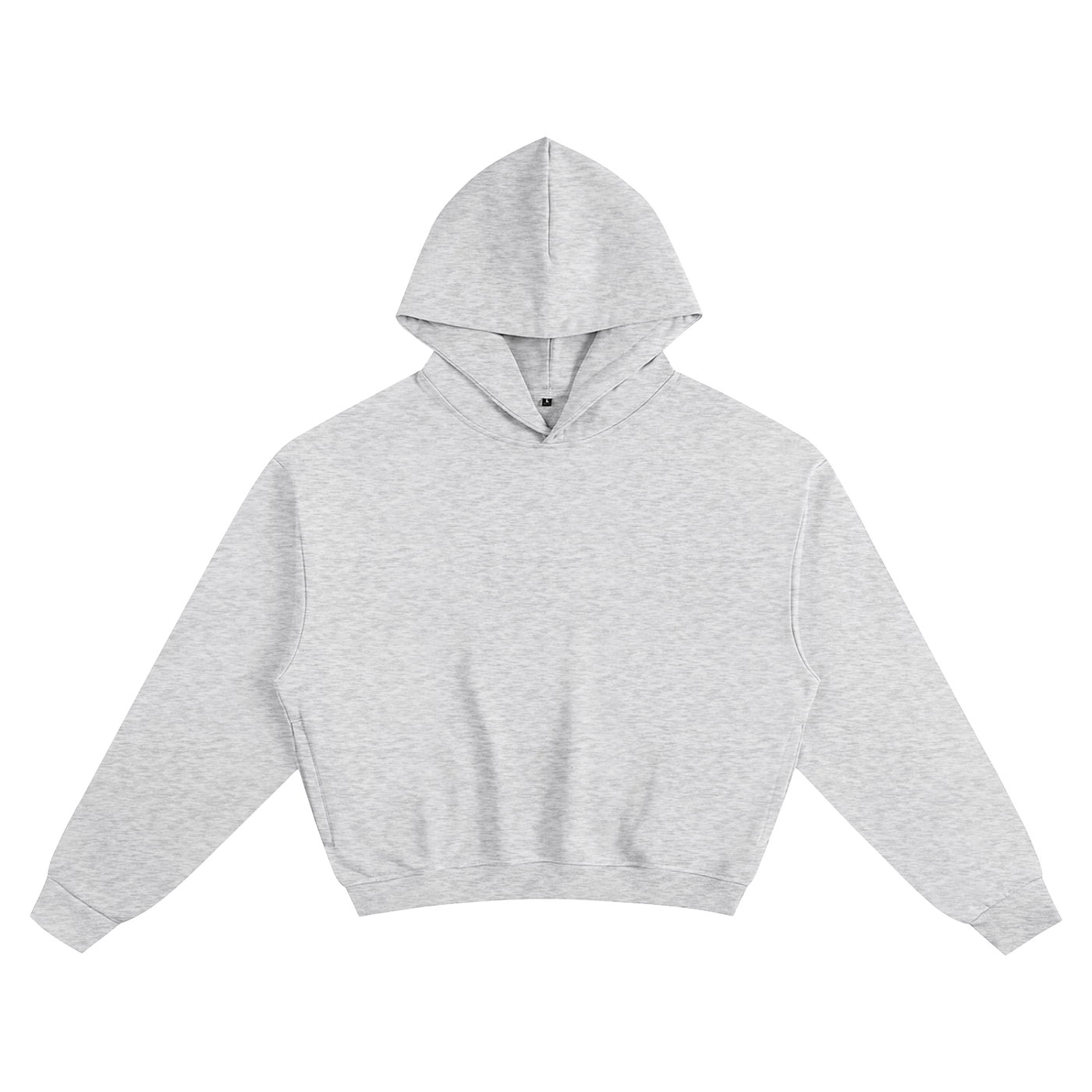 Cotton Cropped Hoodie